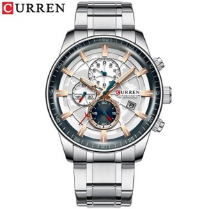 Curren 8362 Silver Watch for Men