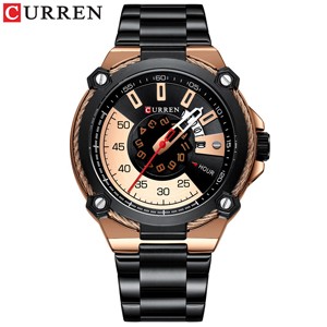 Curren 8345 Black Watch for Men