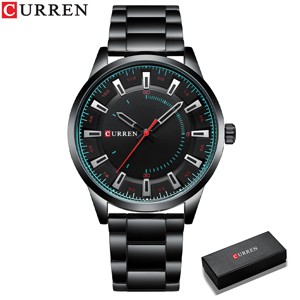 Curren 8406 Black Watch for Men