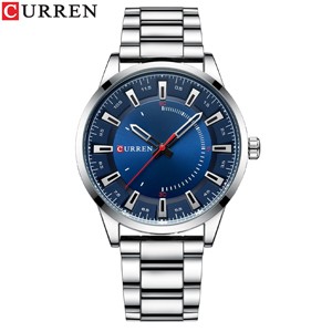 Curren 8406 Silver Watch for Men