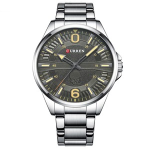 Curren 8389 Silver Watch for Men