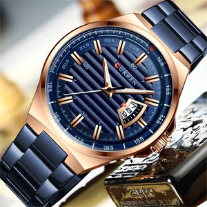 Curren 8375 Blue Watch for Men