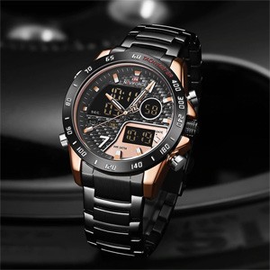 Naviforce Rose Gold 9171 Fashion Quartz Watch