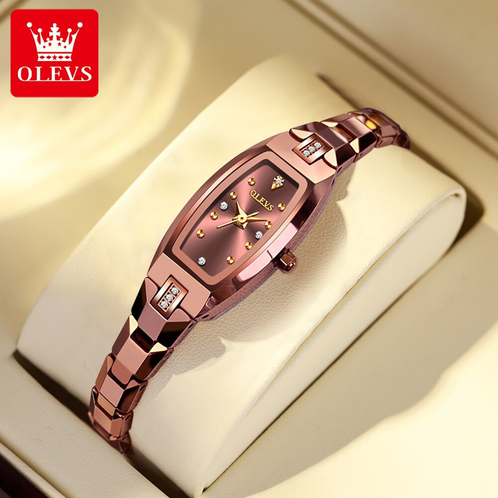 OLEVS 5501 Rose Gold Japan Movement Exclusive Ladies Watch